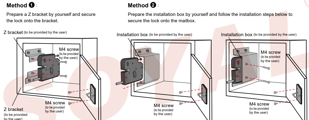 Lock installation