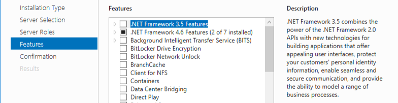 SERVER FEATURE
