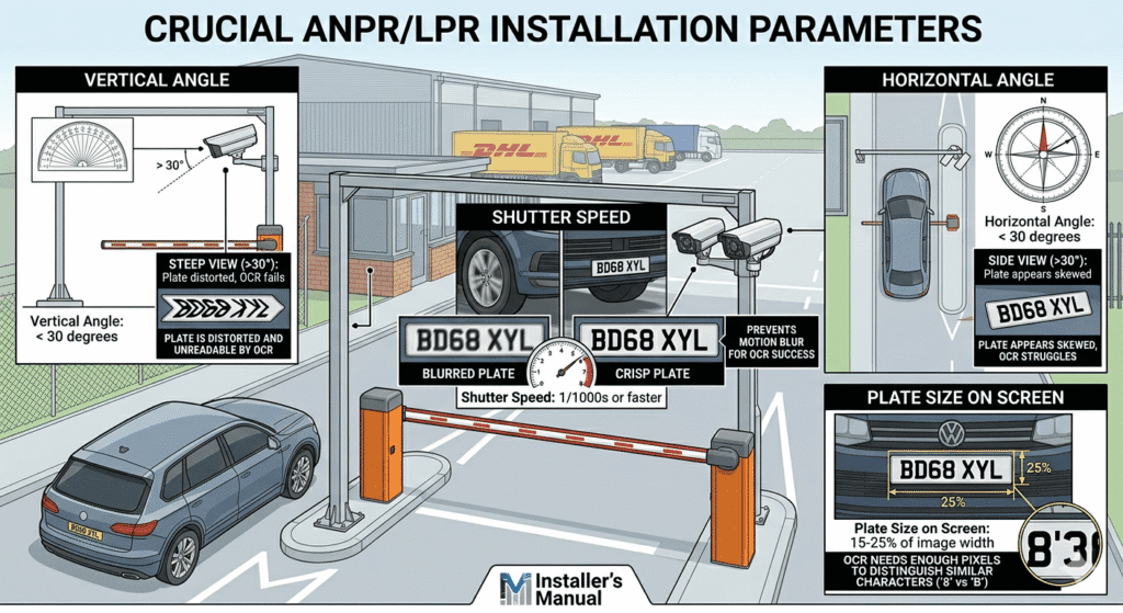  ANPR & LPR camera system with Arm barrier Connected
