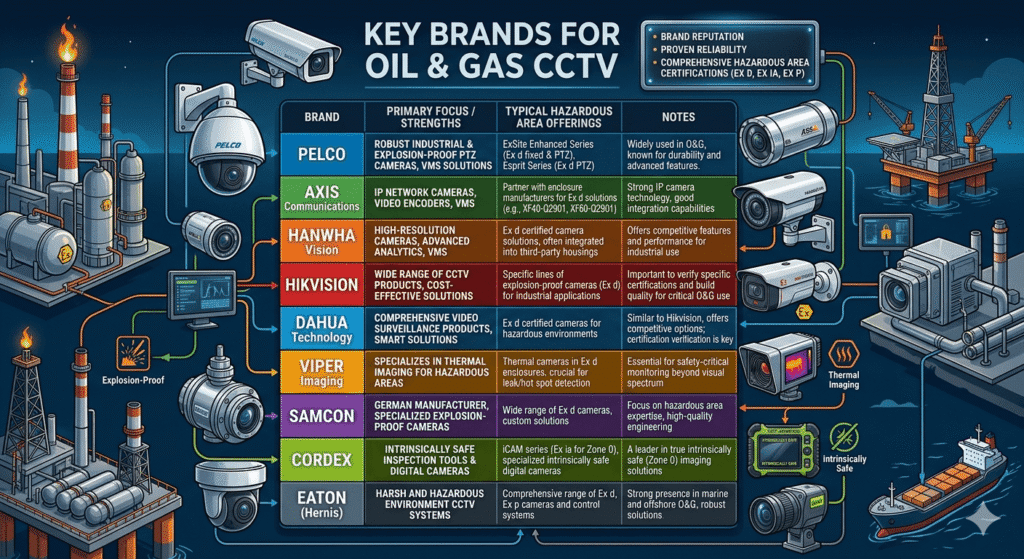 Hazardous Zone Key Brand For CCTV