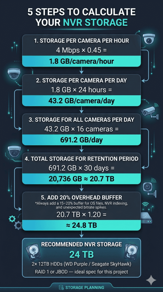 How to Calculate CCTV Storage - techubox.com
