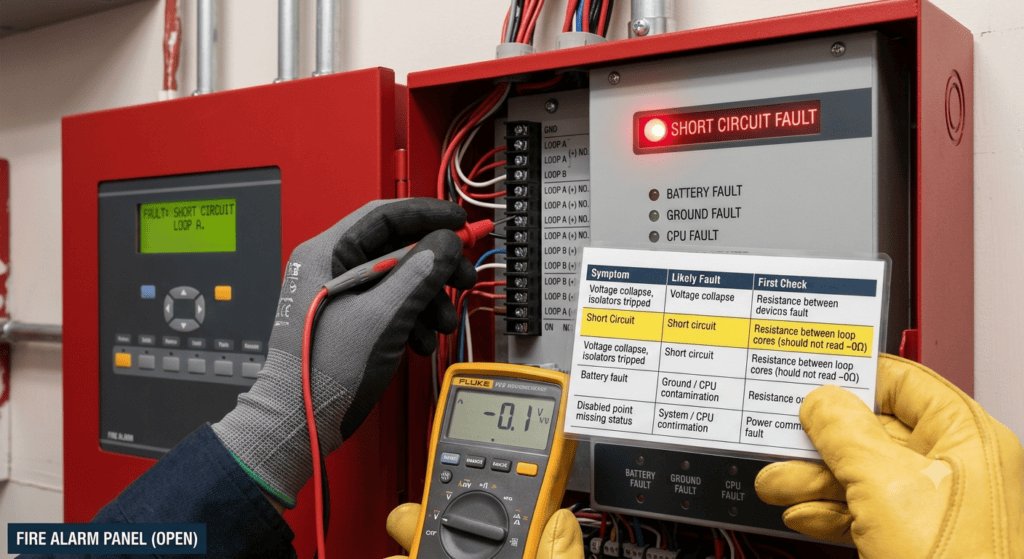 fire alarm repair