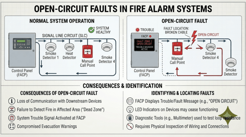 OpenCircuit in Fire Alarm